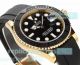 Clean Factory New Yellow Gold Rolex Yachtmaster 42 Watch Black Rubber Band Cal 3235 (4)_th.jpg